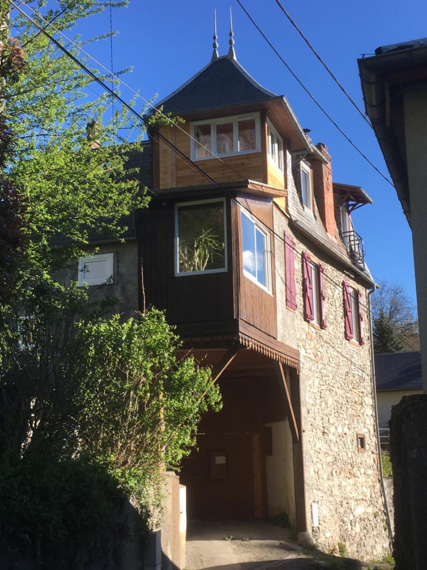La Auarje: Appartement Avec Jardin & Terrasse Cierp Esterno foto