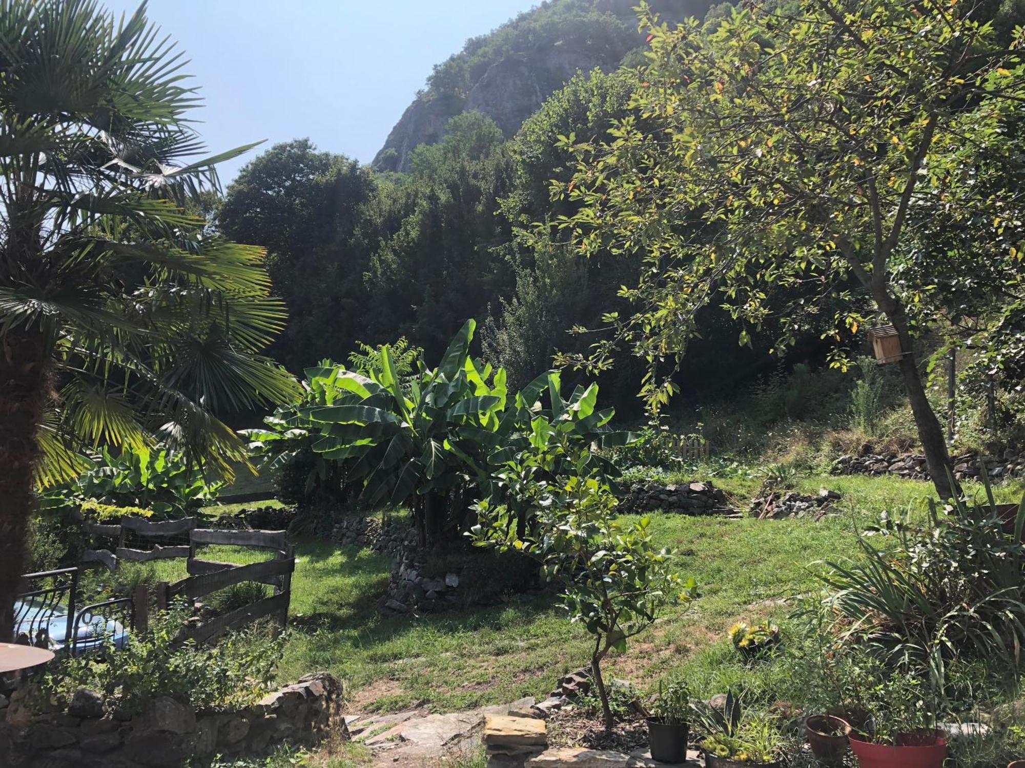 La Auarje: Appartement Avec Jardin & Terrasse Cierp Esterno foto